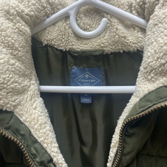 St John’s Bay women’s puffy jacket size XL - Picture 5 of 10